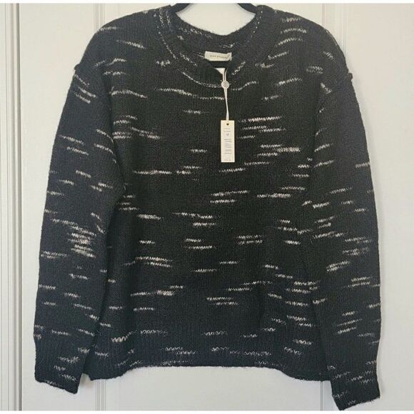 Max Studio Women's Crewneck Long-Sleeve Sweater - Black - M - Picture 2 of 7